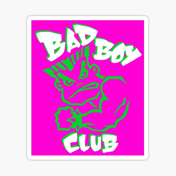 Vista previa del artículo con la obra «Club de chicos malos de los años 80», diseñado y vendido por Paintbase.