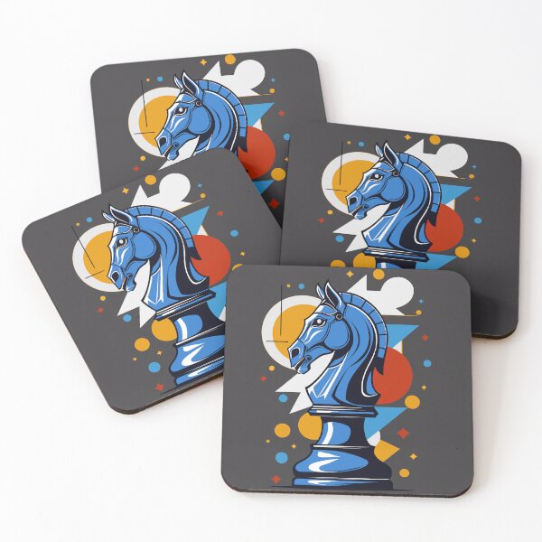 Item preview, Bold Moves Only | Strategic Chess Knight Bauhaus Design designed and sold by FocusChillax.