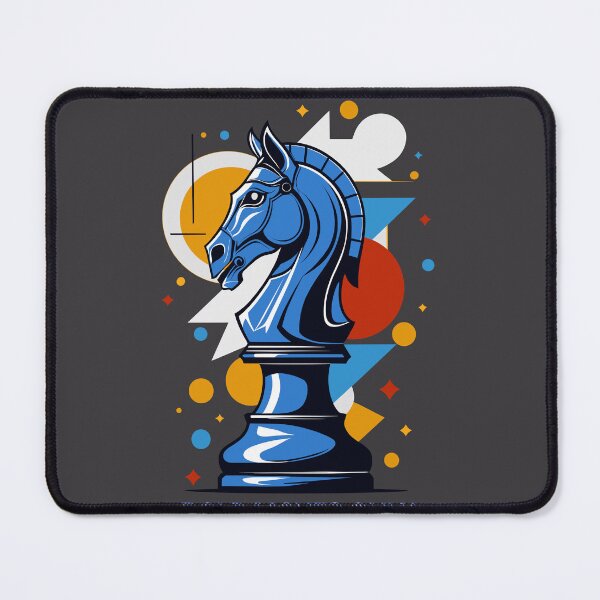 Item preview, Bold Moves Only | Strategic Chess Knight Bauhaus Design designed and sold by FocusChillax.
