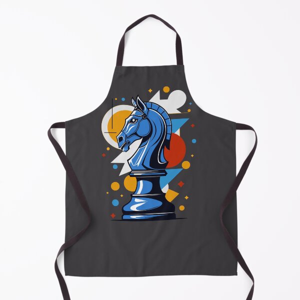 Item preview, Bold Moves Only | Strategic Chess Knight Bauhaus Design designed and sold by FocusChillax.