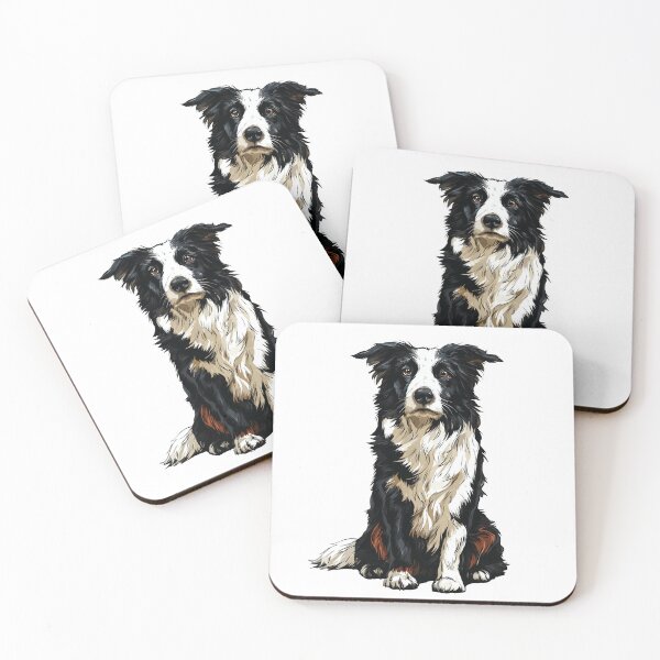 Item preview, Border Collie Dog Illustration designed and sold by whyitsme.
