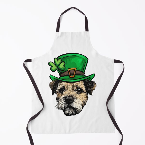 Item preview, Funny St Patricks Day Border Terrier Dog designed and sold by whyitsme.