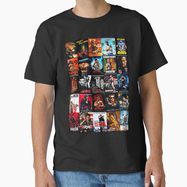 Item preview, 1980s Action Movie Classics designed and sold by Fed Up Design & Creation.