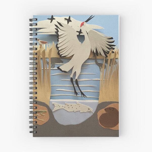 Artikelvorschau, Platte River Sandhill Cranes entworfen und verkauft von Bioblitz Papercrafts.