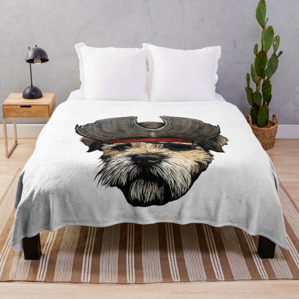 Item preview, Funny Pirate Border Terrier Dog designed and sold by whyitsme.
