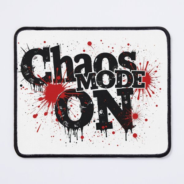 Item preview, `CHAOS MODE: ACTIVATED`, `5-STAR MODE ENGAGED`, `SWEATY MODE: ON designed and sold by WelSol.