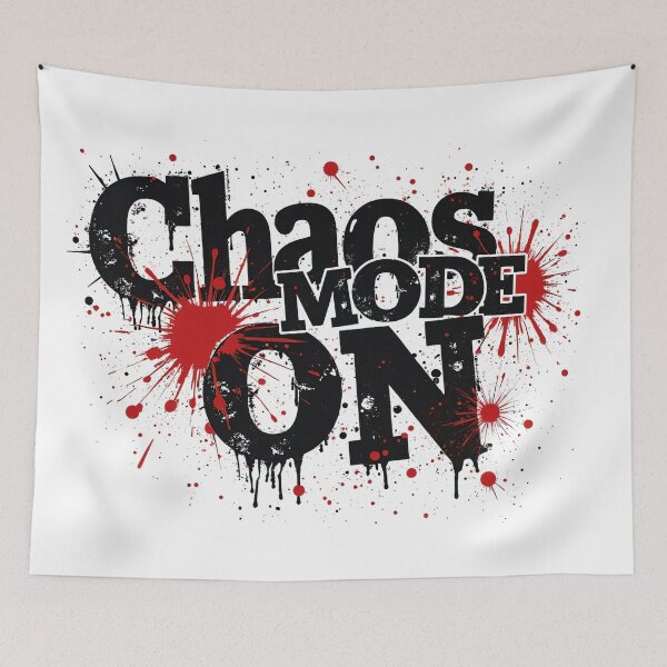 Item preview, `CHAOS MODE: ACTIVATED`, `5-STAR MODE ENGAGED`, `SWEATY MODE: ON designed and sold by WelSol.
