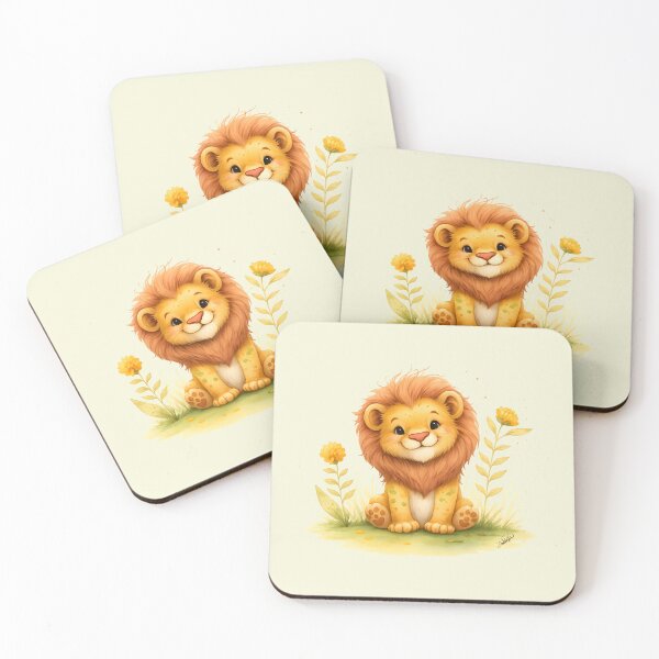 Item preview, The Smiling Lion designed and sold by DakotaPoppin.