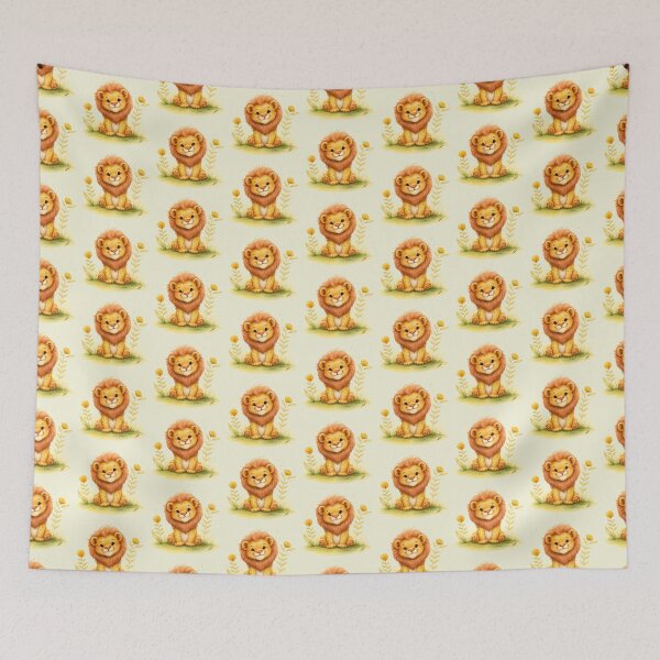 Item preview, The Smiling Lion designed and sold by DakotaPoppin.