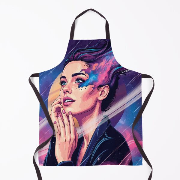 Item preview, All Dolled Up Solaris Queen — Vibrant Pop Art Collage of a Celestial Woman designed and sold by  Ojo de Lilith.