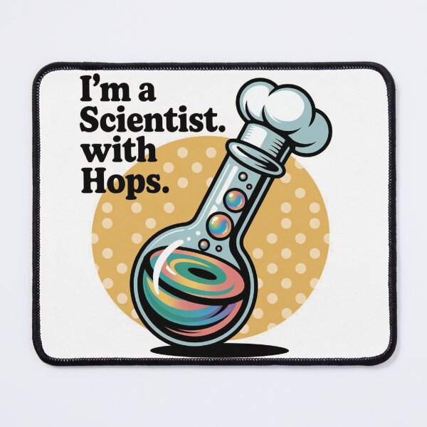 Item preview, BEER SCIENTIST WITH HOPS designed and sold by playback63.