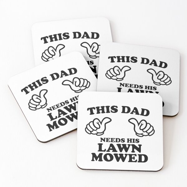 Item preview, THIS DAD NEEDS HIS LAWN MOWED designed and sold by shitpostee.