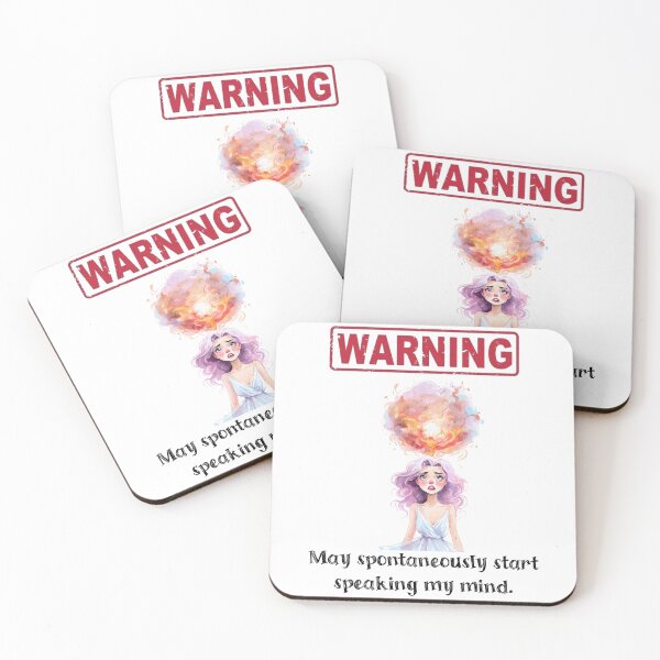 Item preview, Iconic Warning Sign designed and sold by ArtisticDesignsbyLinda.