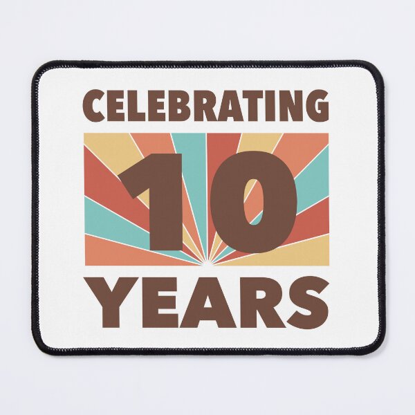 Item preview, Celebrating 10 Years designed and sold by thepixelgarden.