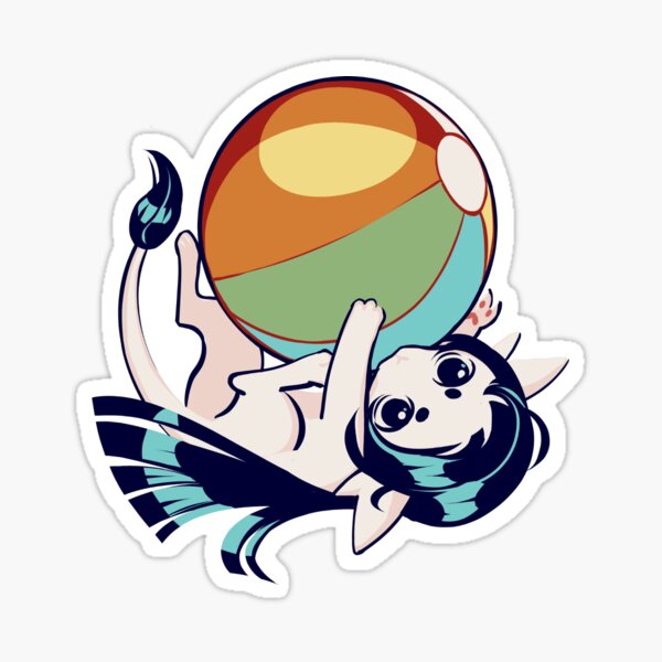 Aperçu de l'œuvre Ariral avec un ballon de plage créée et vendue par VOTVMerch.