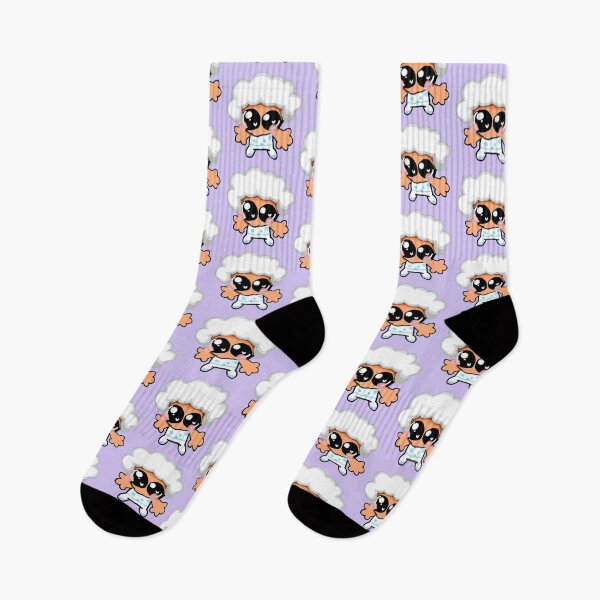 Item preview, Purple Cute + Preppy Heavenly Cloudz – Kawaii Pastel Cartoon designed and sold by Heavenly-Cloudz.