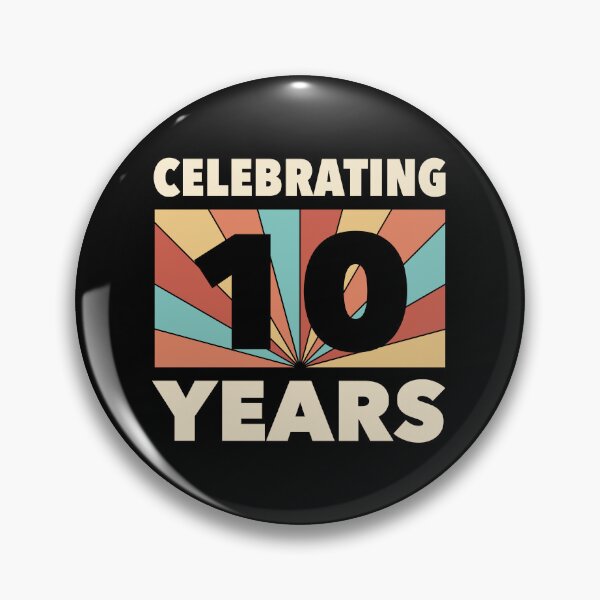 Item preview, Celebrating 10 Years designed and sold by thepixelgarden.