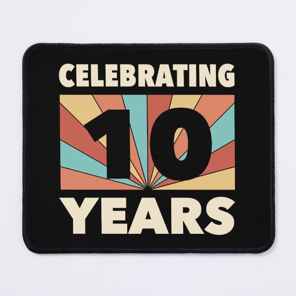 Item preview, Celebrating 10 Years designed and sold by thepixelgarden.