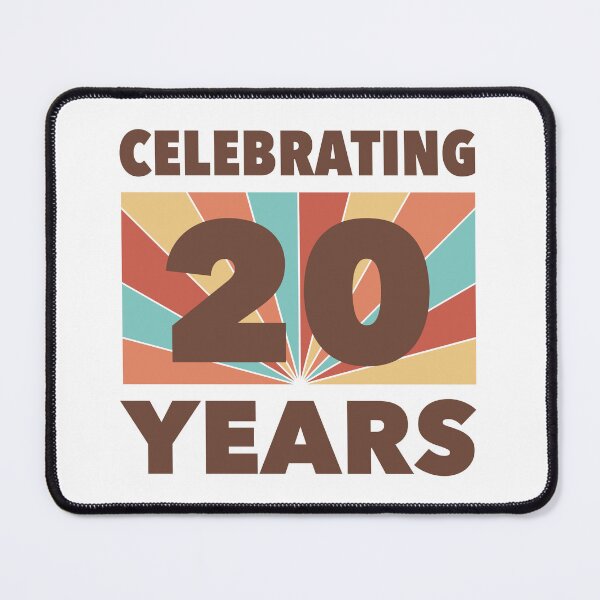 Item preview, Celebrating 20 Years designed and sold by thepixelgarden.