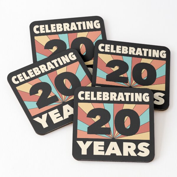Item preview, Celebrating 20 Years designed and sold by thepixelgarden.
