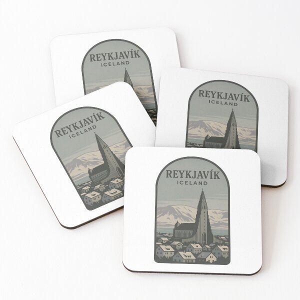Item preview, Reykjavik Iceland Vintage designed and sold by LoveLabDesign.