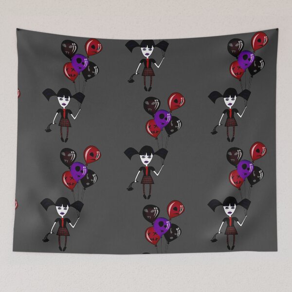 Item preview, Balloon Goth Girl designed and sold by Ogfx.