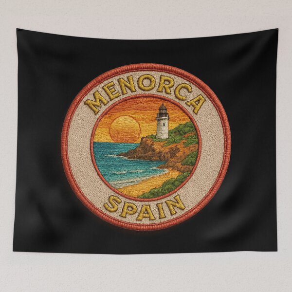 Item preview, Menorca Sundown – Lighthouse & Coastal Serenity designed and sold by Girih.