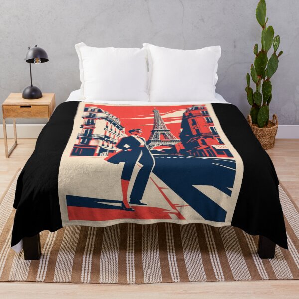 Item preview, Elegant Paris Street in Retro Hope Style designed and sold by HoopeStylee.