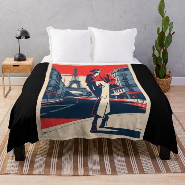 Item preview, Women in Paris Street in Retro Hope Style designed and sold by HoopeStylee.