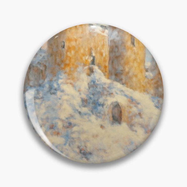Item preview, Lewes castle with snow on it. designed and sold by oldMastersofart.
