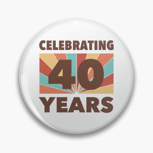 Item preview, Celebrating 40 Years designed and sold by thepixelgarden.