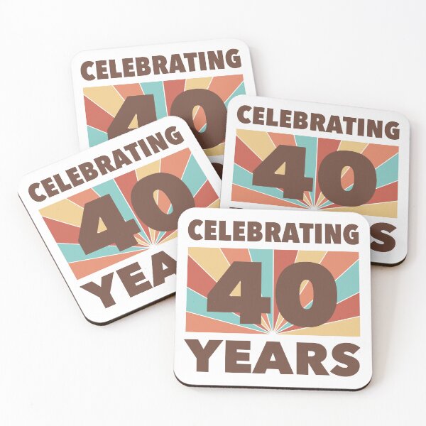Item preview, Celebrating 40 Years designed and sold by thepixelgarden.