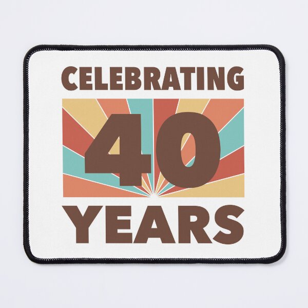 Item preview, Celebrating 40 Years designed and sold by thepixelgarden.
