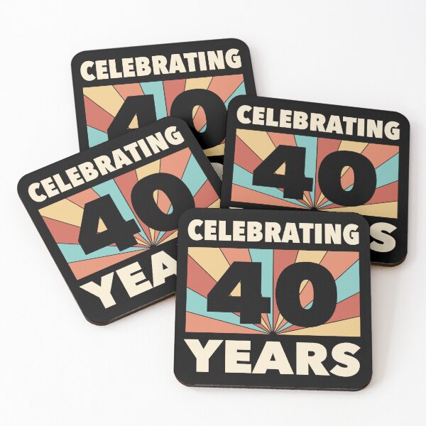 Item preview, Celebrating 40 Years designed and sold by thepixelgarden.