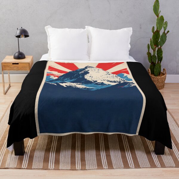 Item preview, Mount Everest Retro Hope Landscape designed and sold by HoopeStylee.