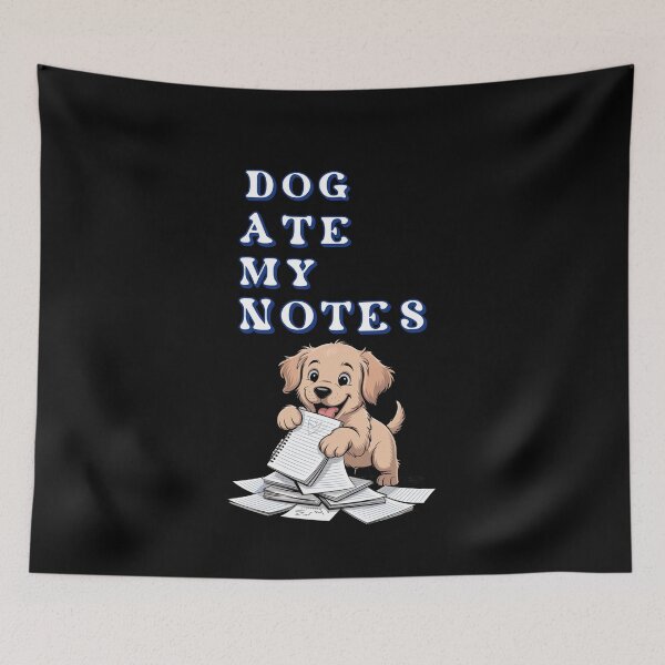 Item preview, Dog Ate My Notes (D.A.M.N) designed and sold by signshirtz.