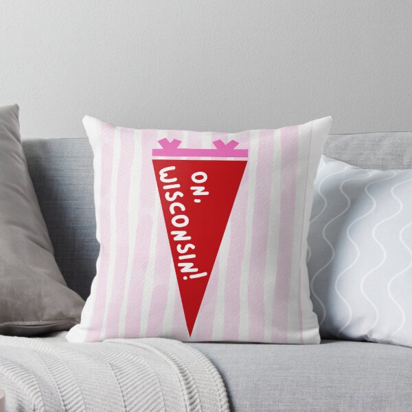 Item preview, On Wisconsin pennant  designed and sold by elsa's doodles.