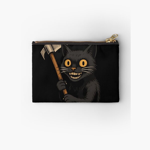 Item preview, Grinning Grim Reaper Cat Art designed and sold by Amr Siam.