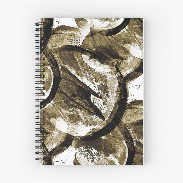 Item preview, Rustic Circle Abstract in Sandy Beige Brown designed and sold by Artistestella.