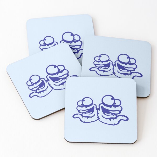 Item preview, 2 Worm Crazy Team Friends Weird Happy Fun Grimace designed and sold by shirt-o-mat.