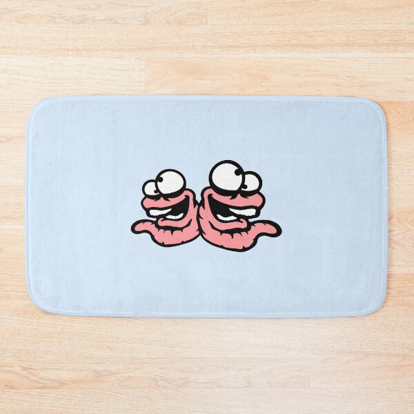 Item preview, 2 Worm Crazy Team Friends Weird Happy Fun Grimace designed and sold by shirt-o-mat.