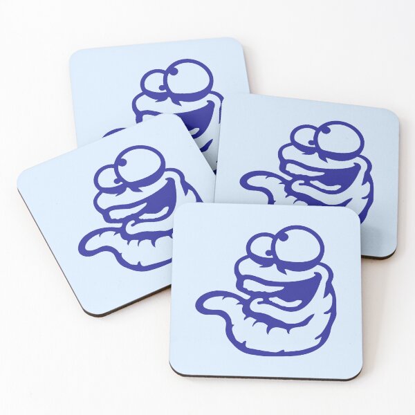 Item preview, Worm Crazy Weird Happy Fun Grimace Squint Eyes designed and sold by shirt-o-mat.