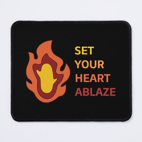 Item preview, Demon Slayer Set Your Heart Ablaze designed and sold by ProjectFridge.