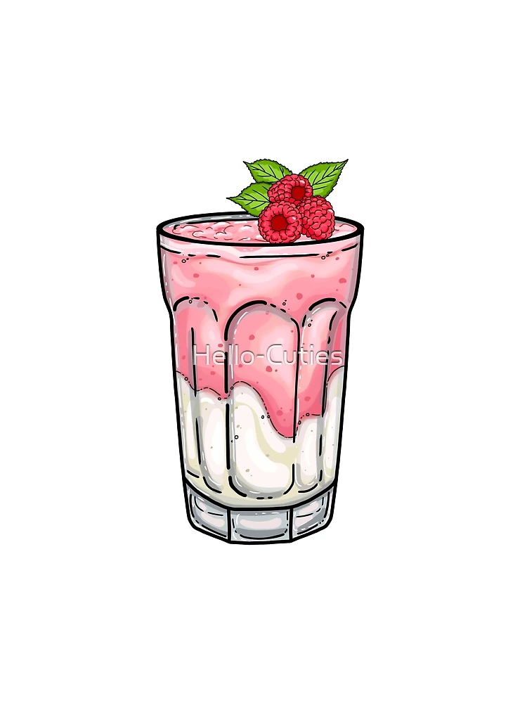 Thumbnail 3 of 3, Scarf, Creamy Raspberry Milkshake! designed and sold by Hello-Cuties.