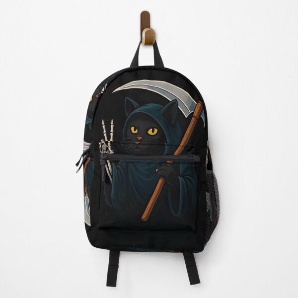 Item preview, Grim Reaper Cat Peace Art designed and sold by Amr Siam.