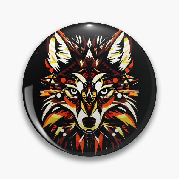 Item preview,  Wolf head designed and sold by BuxomBabe21.