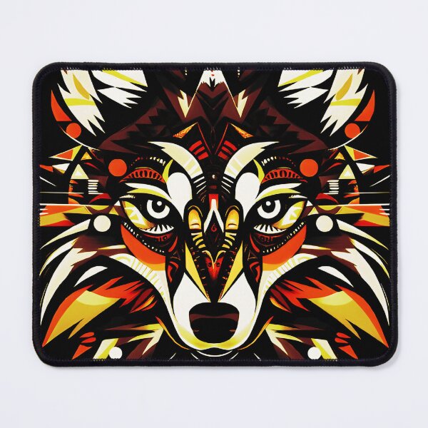 Item preview, Wolf head designed and sold by BuxomBabe21.
