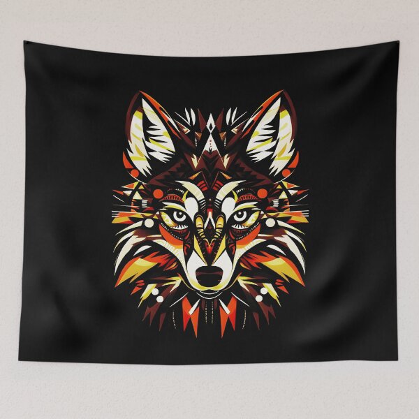Item preview,  Wolf head designed and sold by BuxomBabe21.