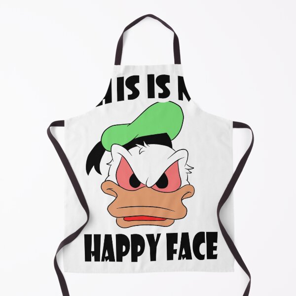 Item preview, Donald Duck Angry Grumpy This Is My Happy Face designed and sold by NABIL EL HAKIMI.