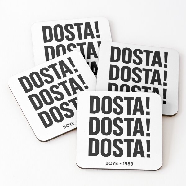 Item preview, DOSTA! DOSTA! DOSTA! – BOYE 1988. designed and sold by pantapita.